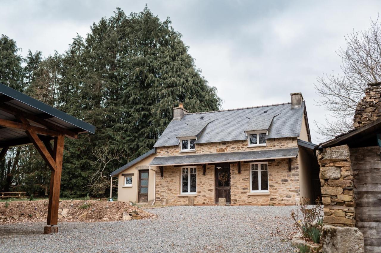Cottage Breton - Gite De Charme En Centre Finistere Plonevez-du-Faou Экстерьер фото