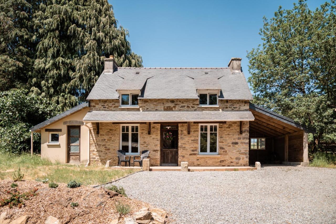 Cottage Breton - Gite De Charme En Centre Finistere Plonevez-du-Faou Экстерьер фото
